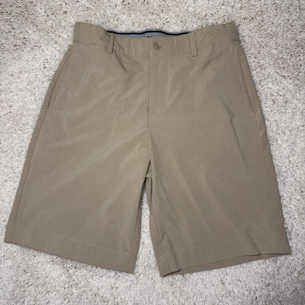 DSG boys khaki quick dry athletic shorts size medium